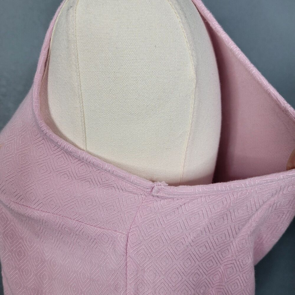 Soft Surroundings Tops M Sleeveless Tunic Lilac *faint stain* Button Coastal - Picture 16 of 17